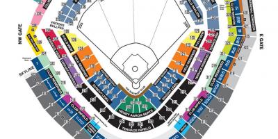 Braves stadium sittplatser karta